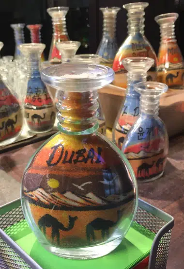 Sand bottle maker