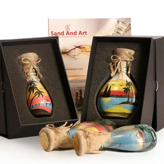 Sand bottle maker