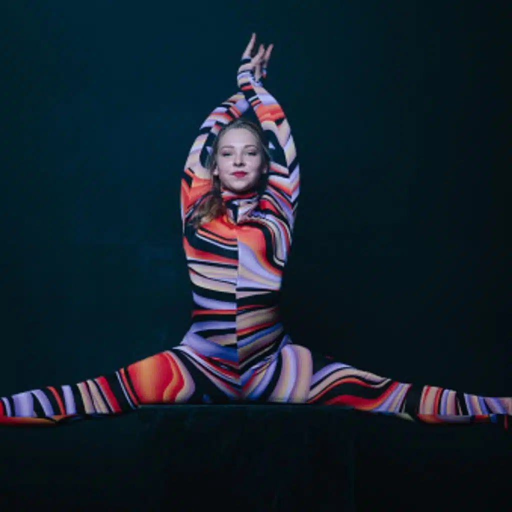 Acrobatic girl