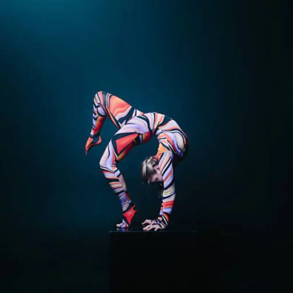 Acrobatic girl