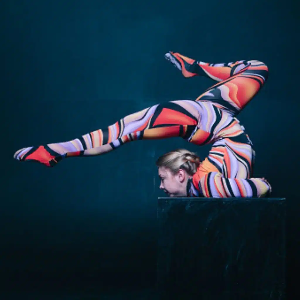 Acrobatic girl