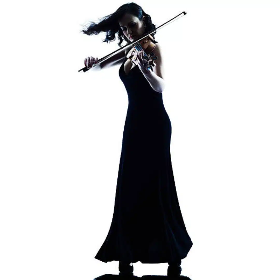Female pop violinist