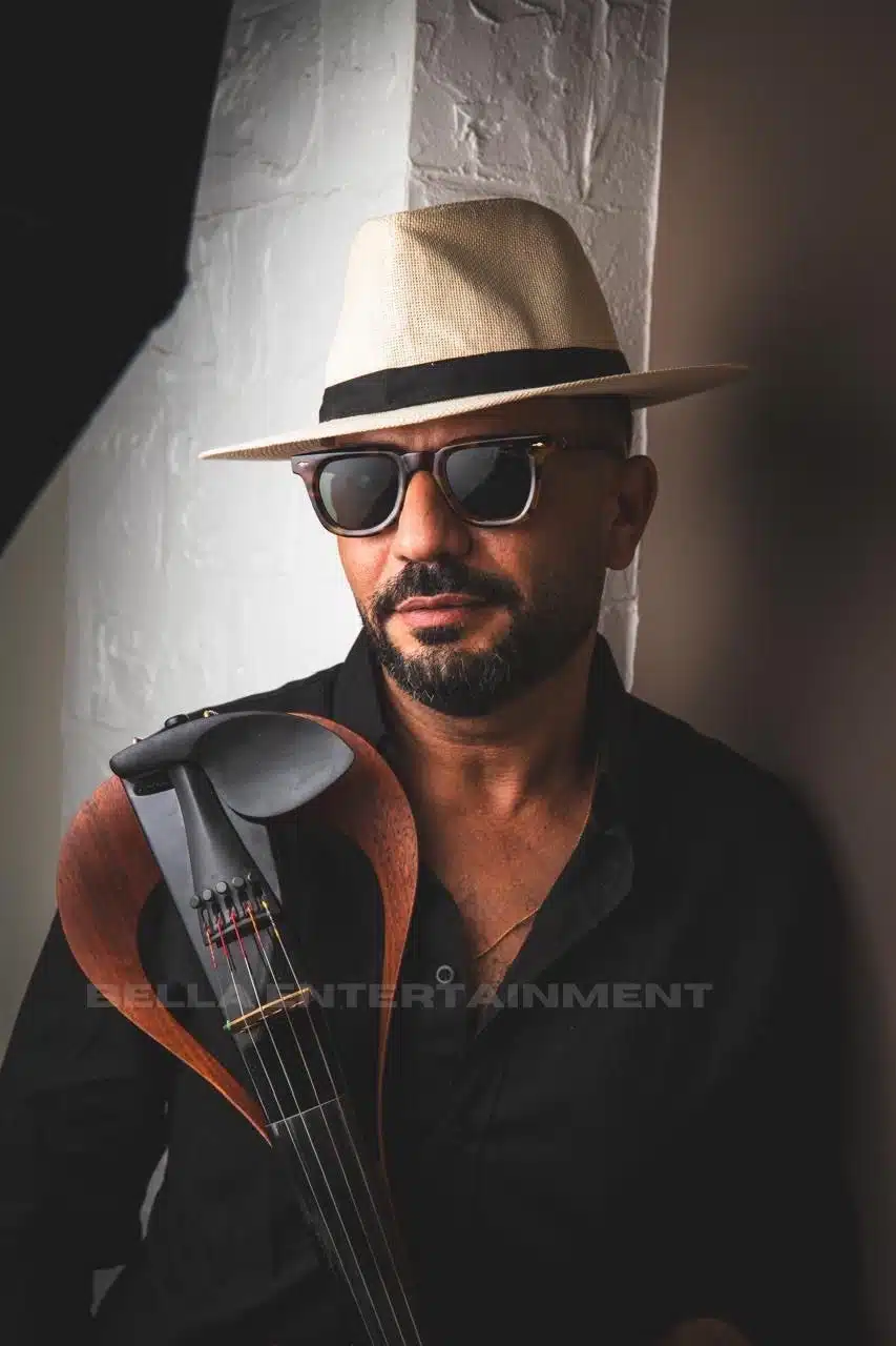 Male violinist
