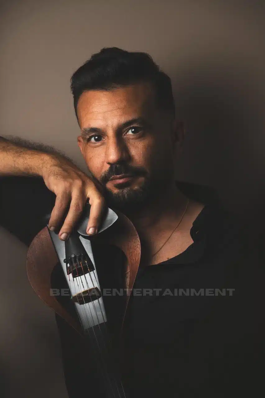Male violinist
