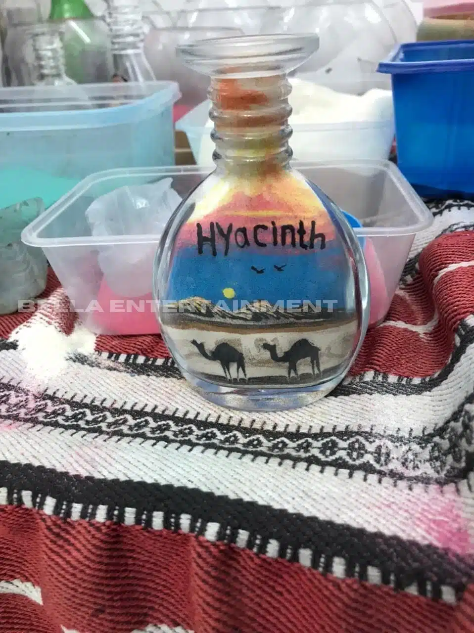 Sand bottle