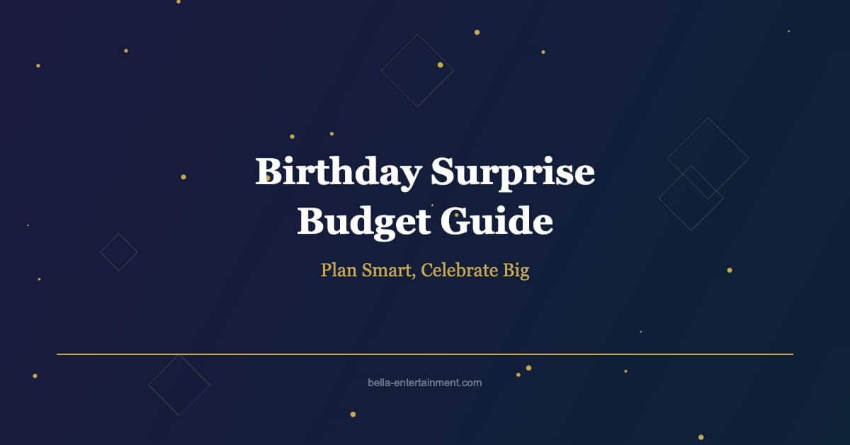 Birthday surprise budget comparison guide for Dubai celebrations