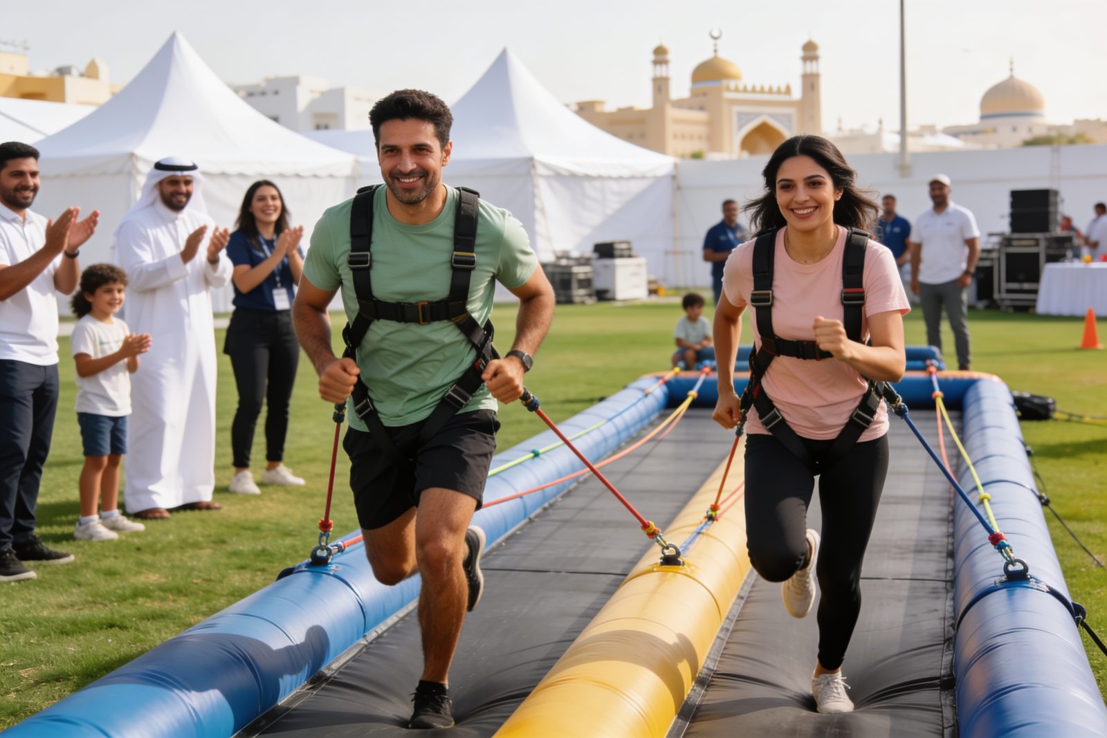 Bungee run rental in Dubai