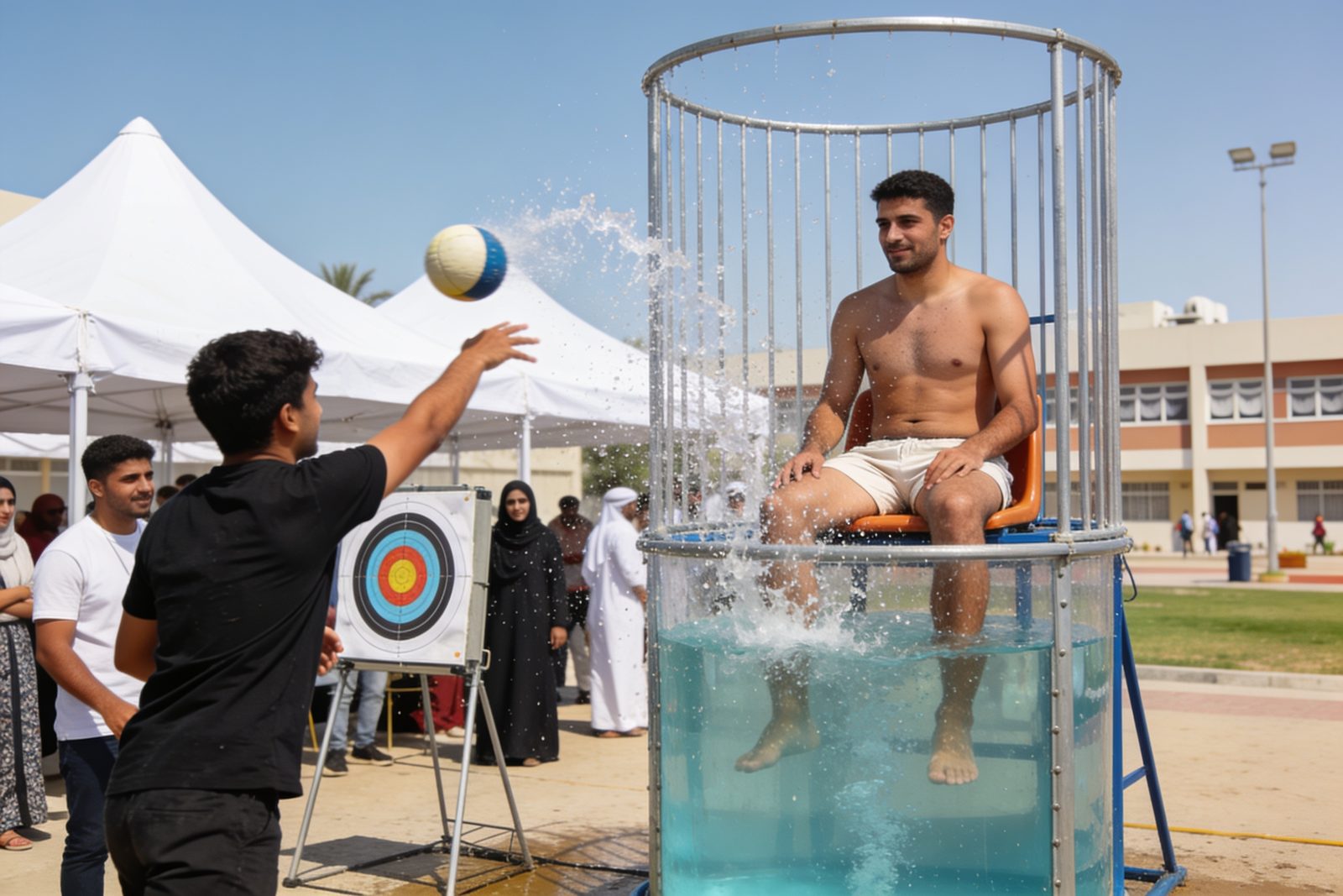 Dunk tank rental in Dubai