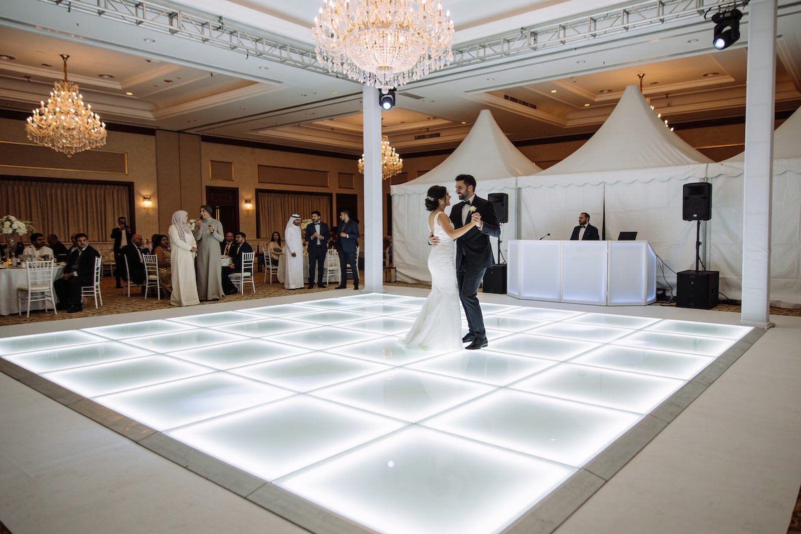 LED dance floor rental in Dubai