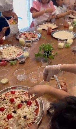 Live pizza making for kids rental in Dubai