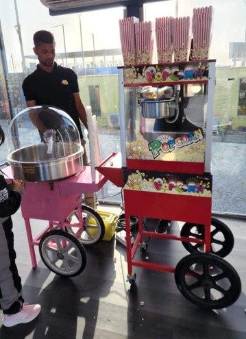 Fun food machines rental in Dubai
