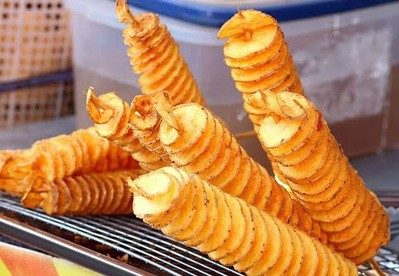 Potato spiral on table rental in Dubai
