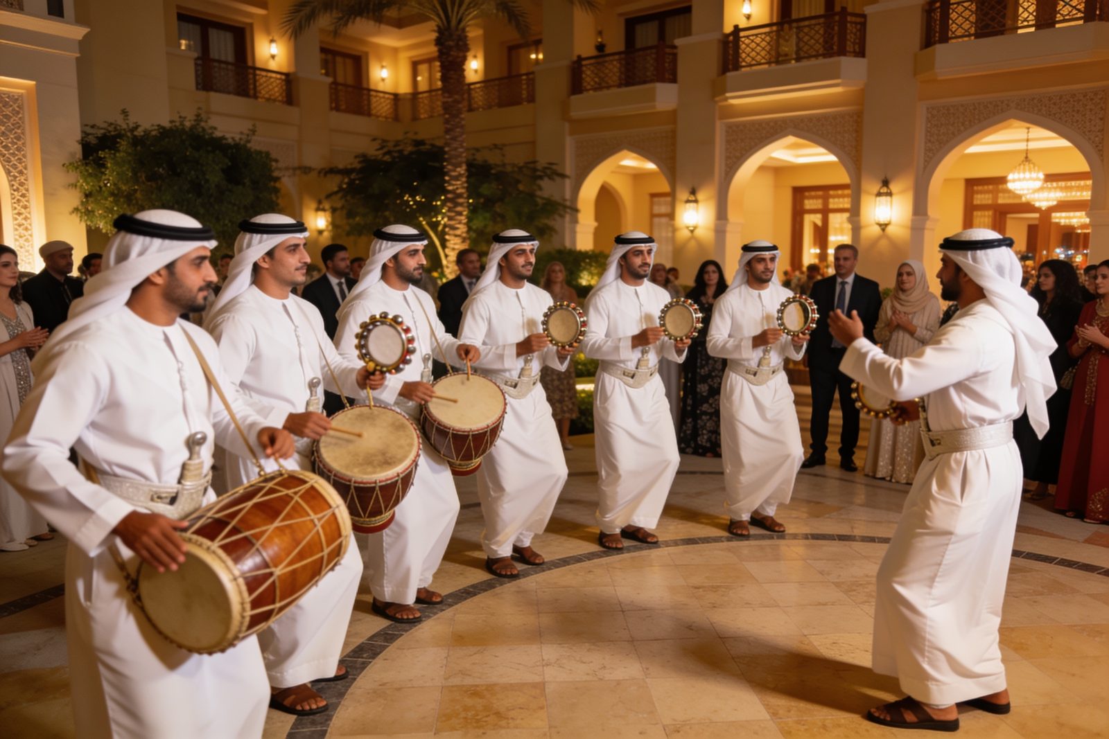 Emirati dance for UAE National Day in Dubai